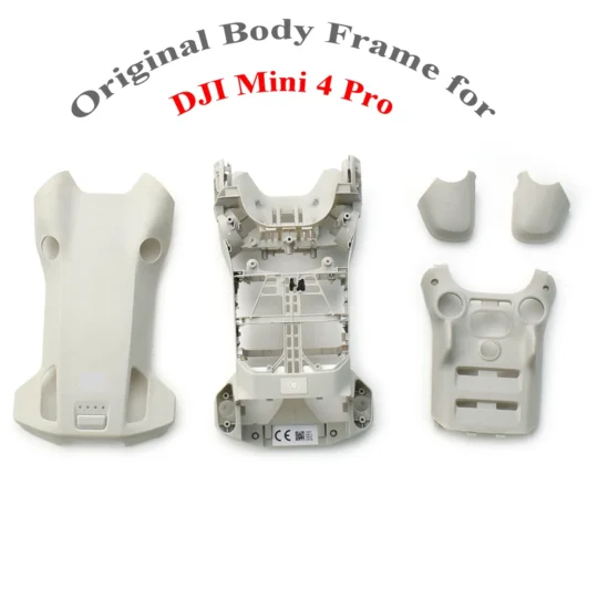 Original Body Frame for DJI Mini 4 Pro Upper/ Middle / Bottom Shell for DJI Mini 4 Pro Drone Repair Spare Parts